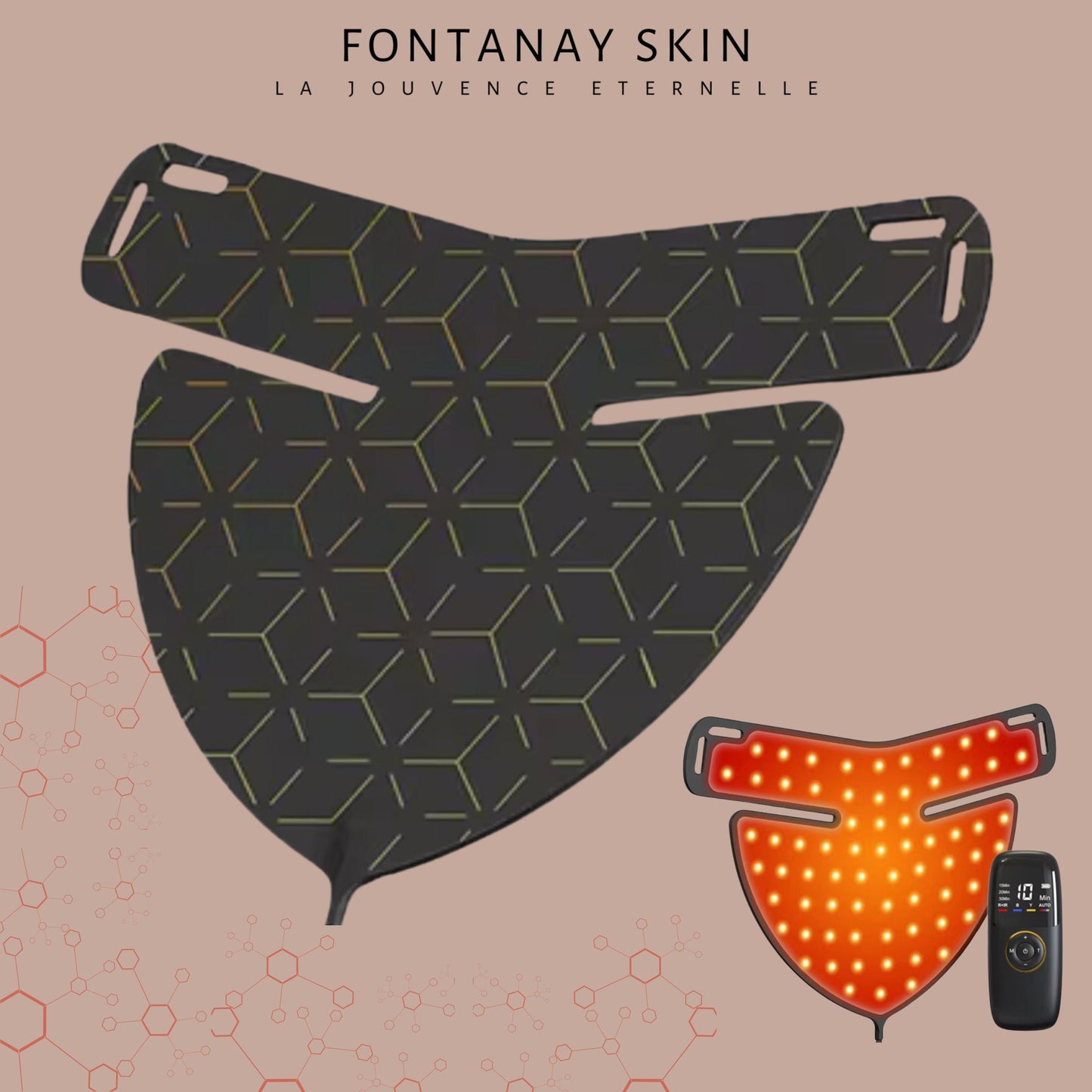 LED Anti-Ageing Mask Pro - Neck and Chest