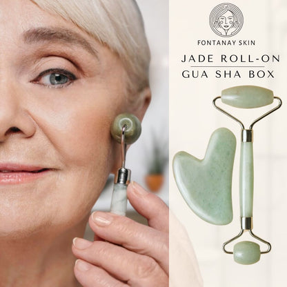 Jade Roll-on et Gua Sha Box Fontanay™