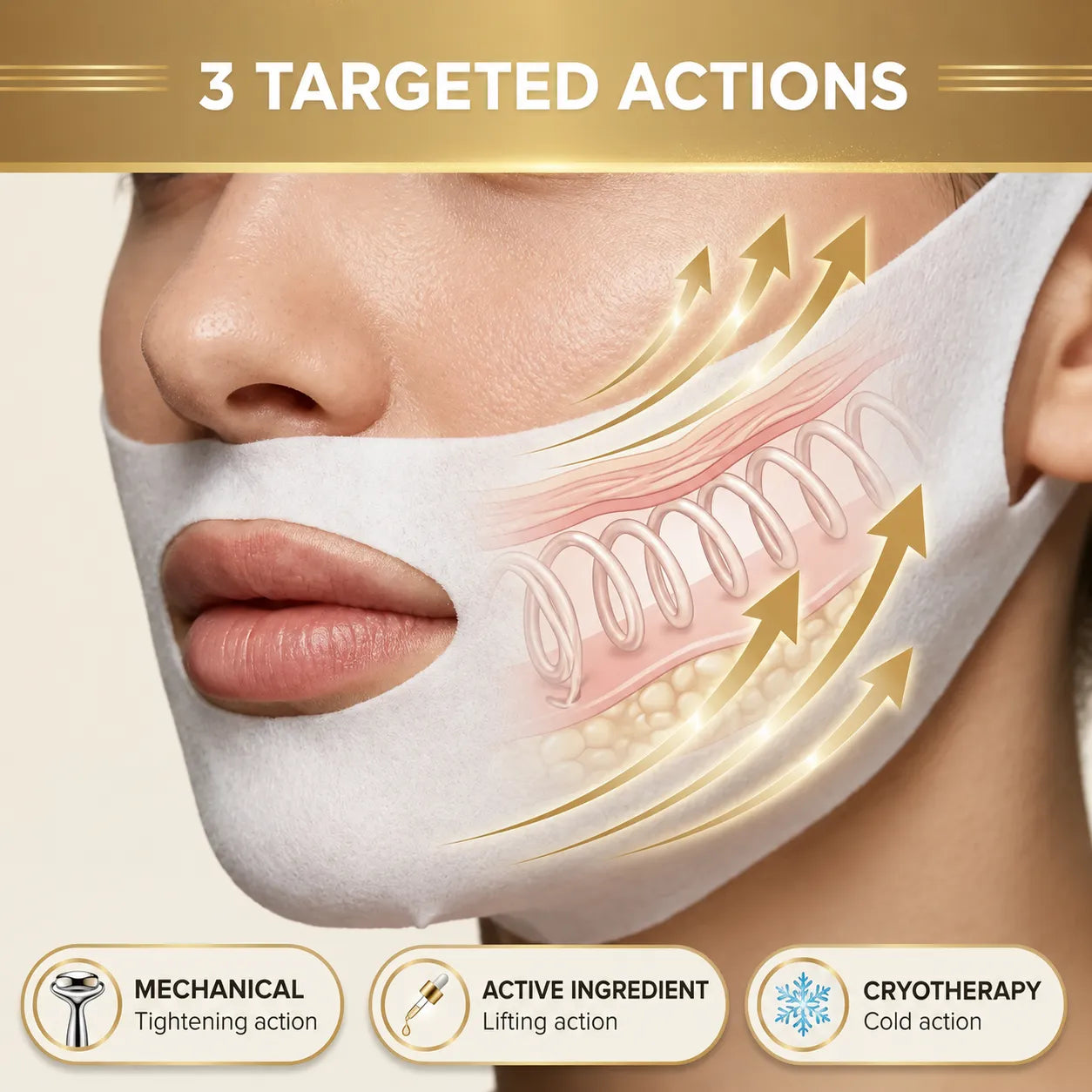 Lifting & Firming Reusable Face Mask Fontanay™