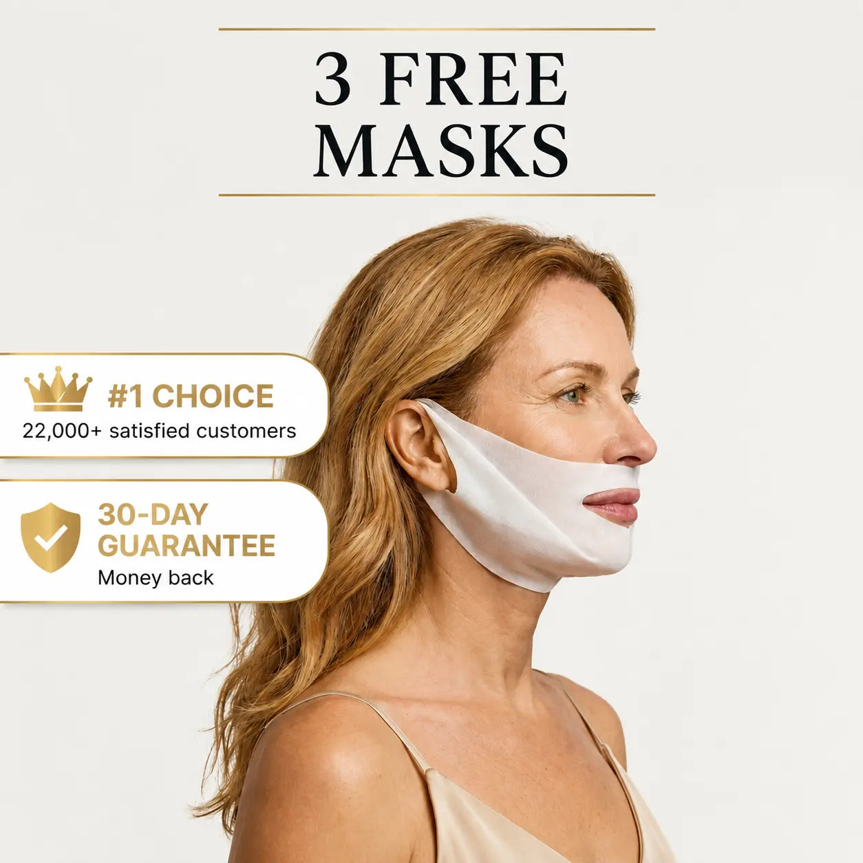 Lifting & Firming Reusable Face Mask Fontanay™