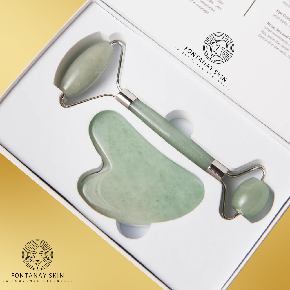 Jade Roll-on et Gua Sha Box Fontanay™