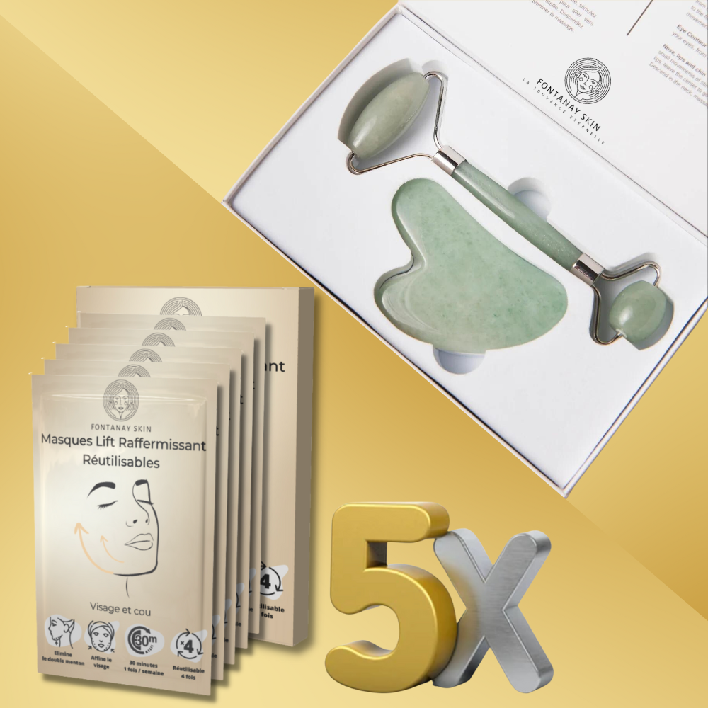 Jade Roll-on et Gua Sha Box Fontanay™